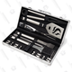 A professional grill tool set